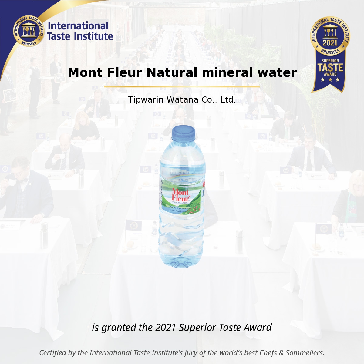 Square image of Mont Fleur Natural mineral water