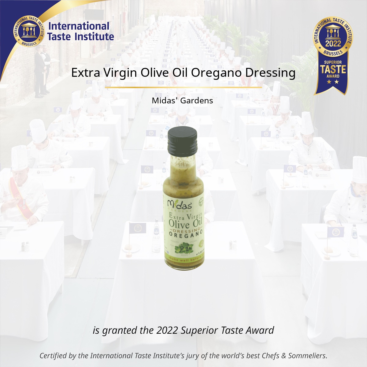 Square image of Extra Virgin Olive Oil Oregano Dressing
