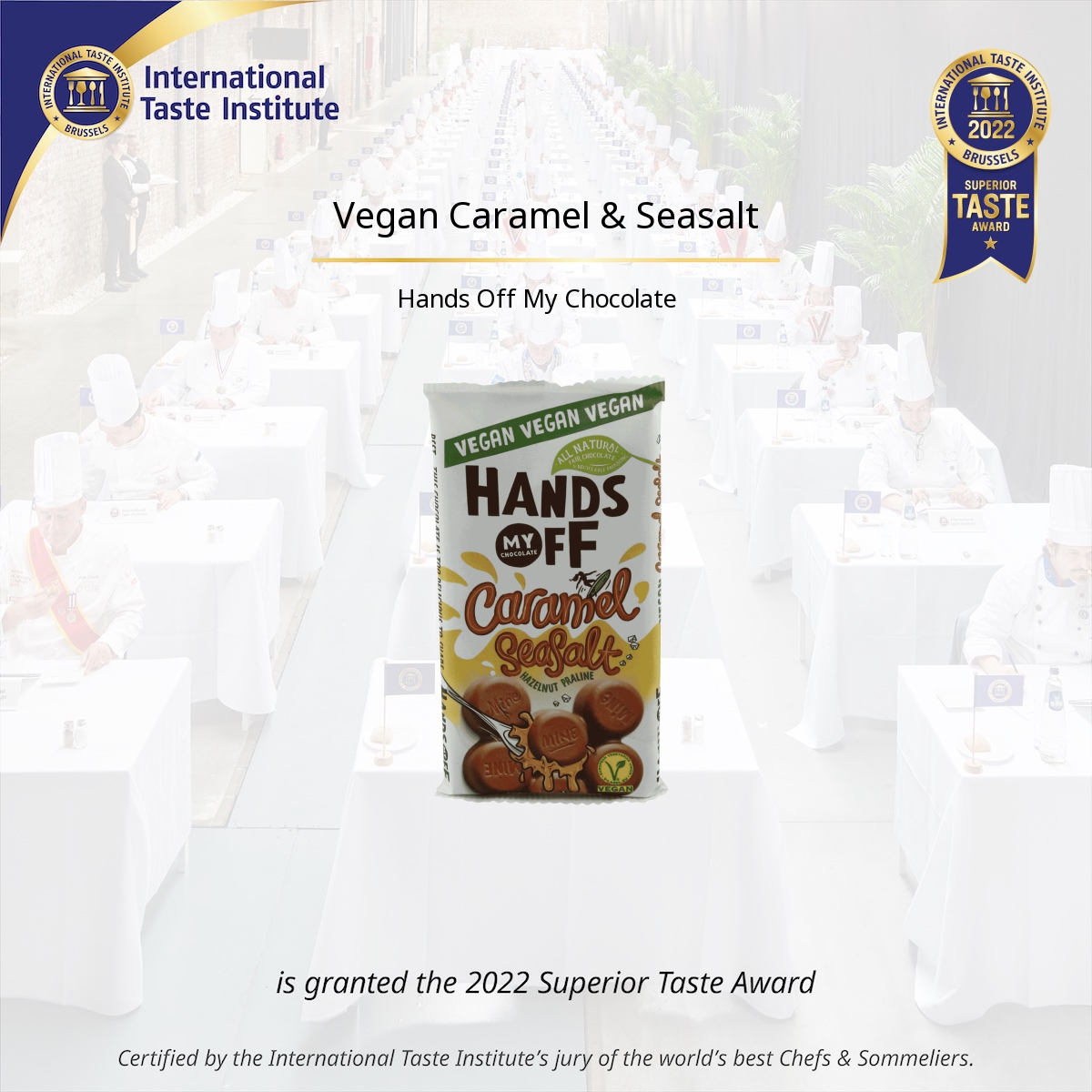 Square image of Vegan Caramel & Seasalt