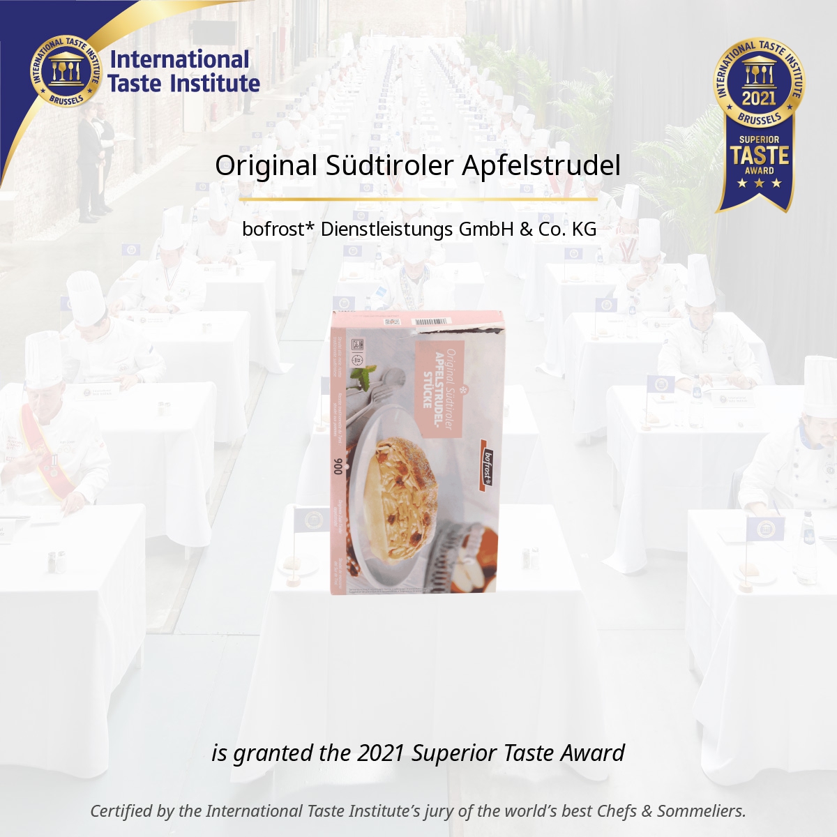 Square image of Original Südtiroler Apfelstrudel