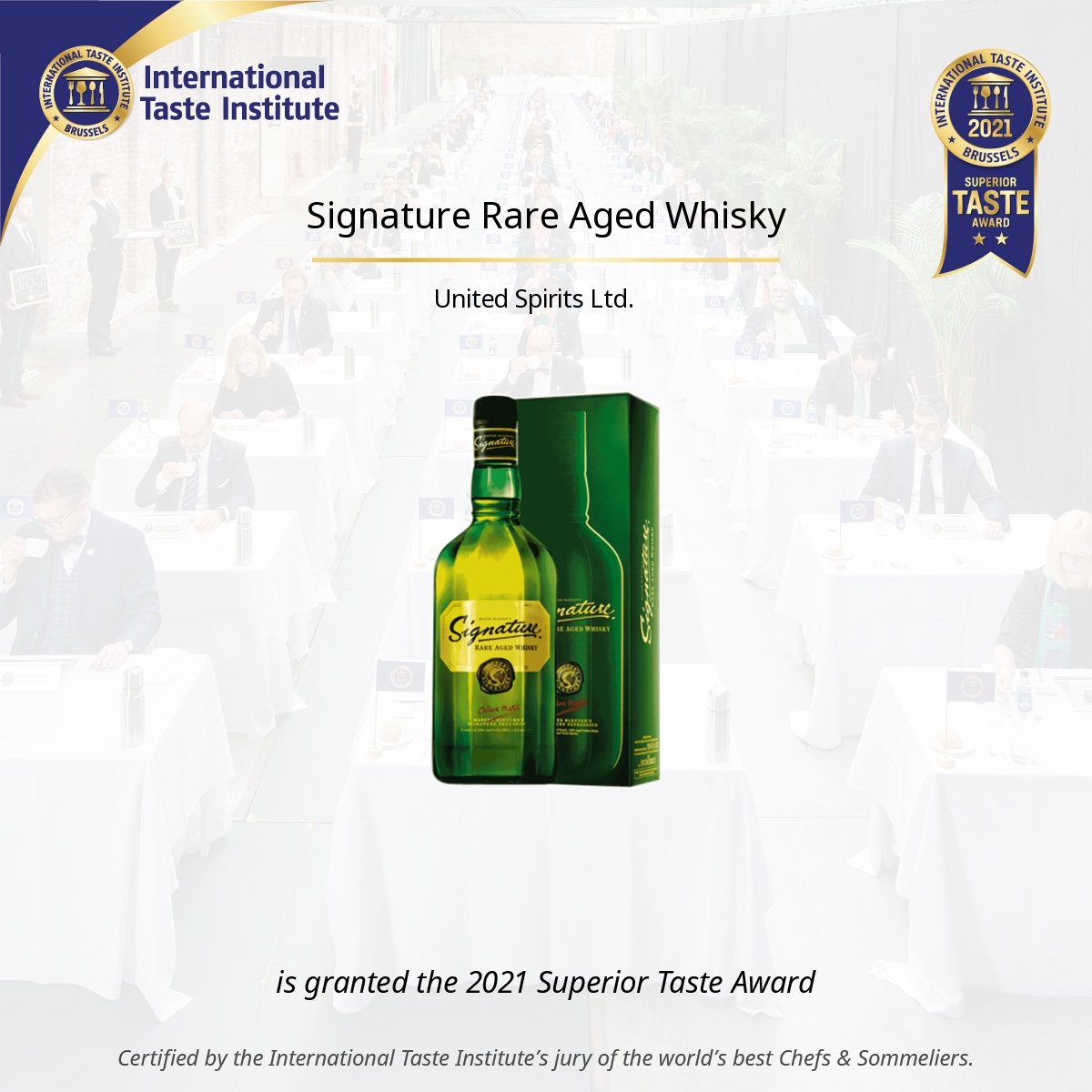 Square image of Signature Rare Aged Whisky