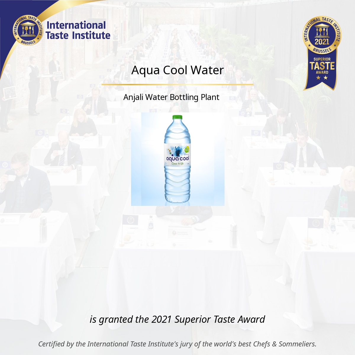 Square image of Aqua Cool Water