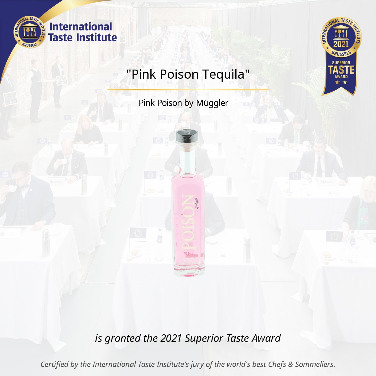 Square image of "Pink Poison Tequila"