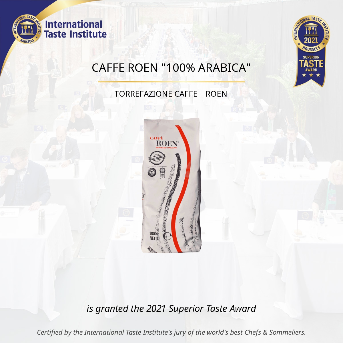 Square image of CAFFE ROEN "100% ARABICA"