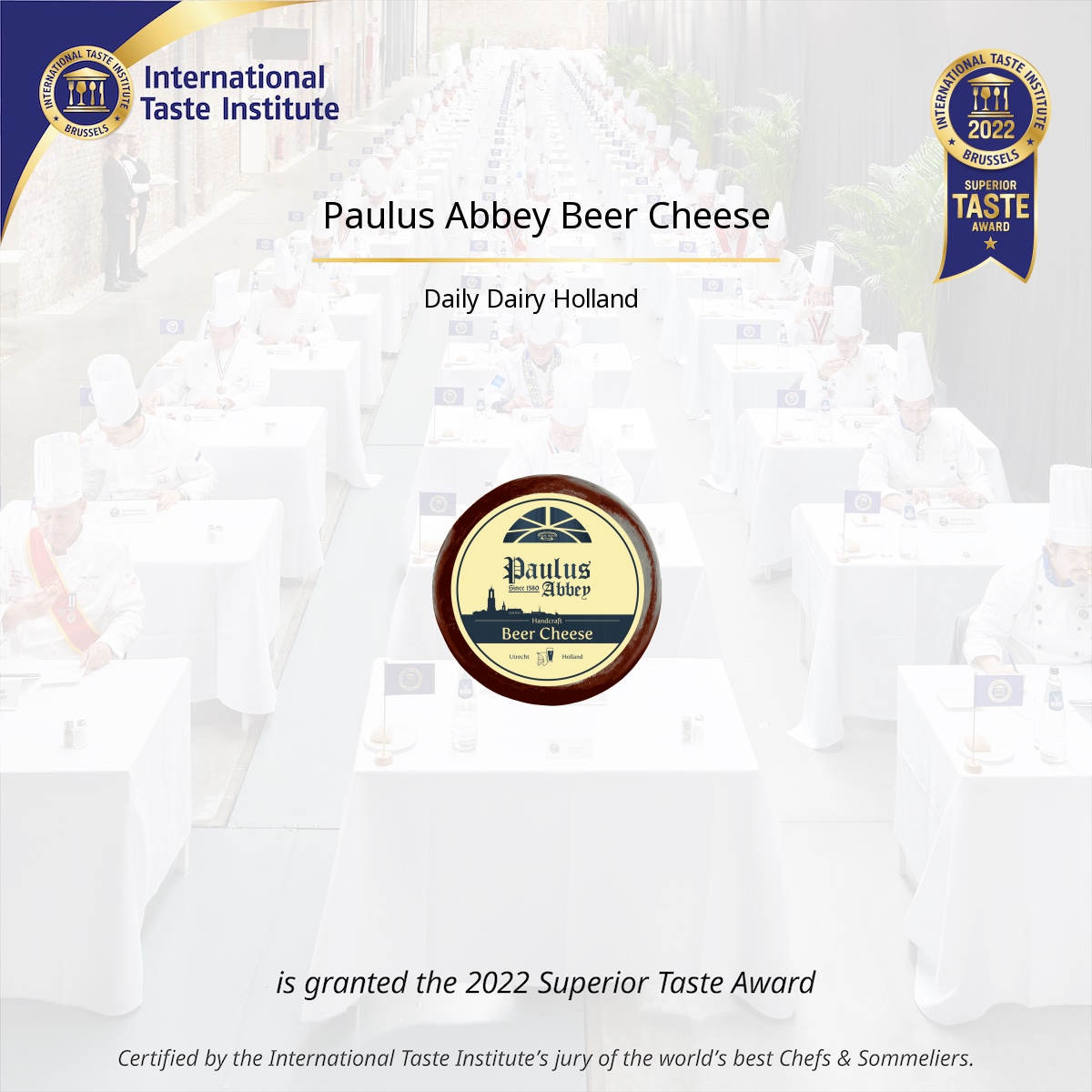 Square image of Paulus Abbey Beer Cheese