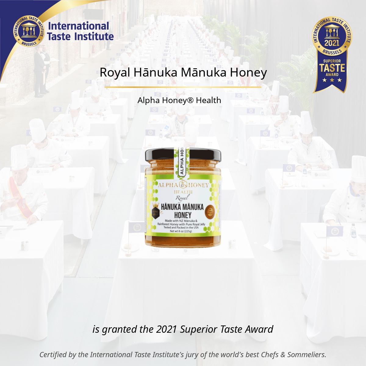 Square image of Royal Hānuka Mānuka Honey